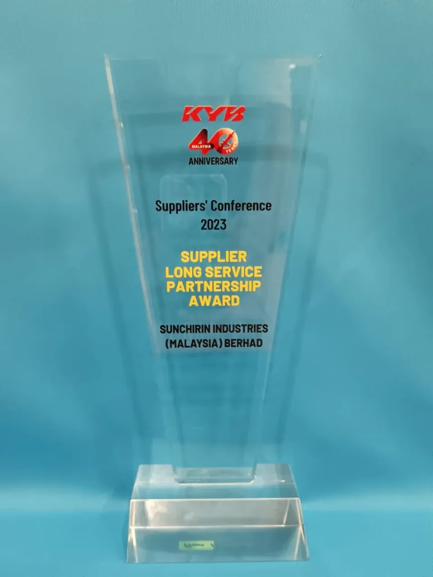 KYB Supplier Long Service Partnership Award 2023
